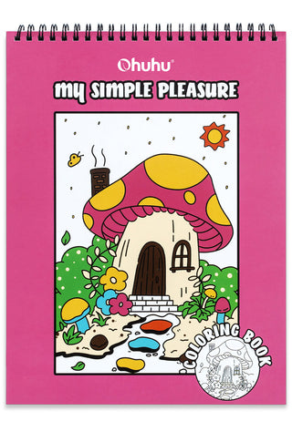 Ohuhu Double-Sided Bleedproof Coloring Book