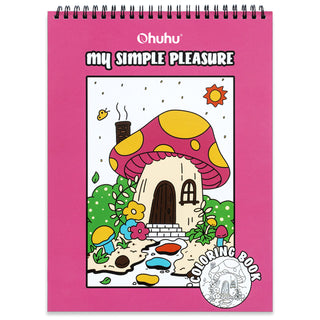 Ohuhu Double-Sided Bleedproof Coloring Book