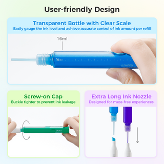 Ohuhu Marker Ink R210 / R393 / R1 Refill for Alcohol marker
