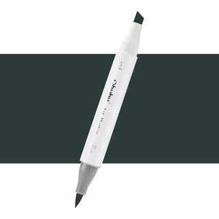 Ohuhu Honolulu NG09 / BGY38 Individual Marker, Brush & Chisel