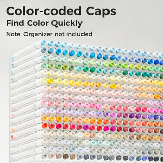Ohuhu Honolulu 48 Colors Dual Tips Alcohol Art Markers (New Color Codes)