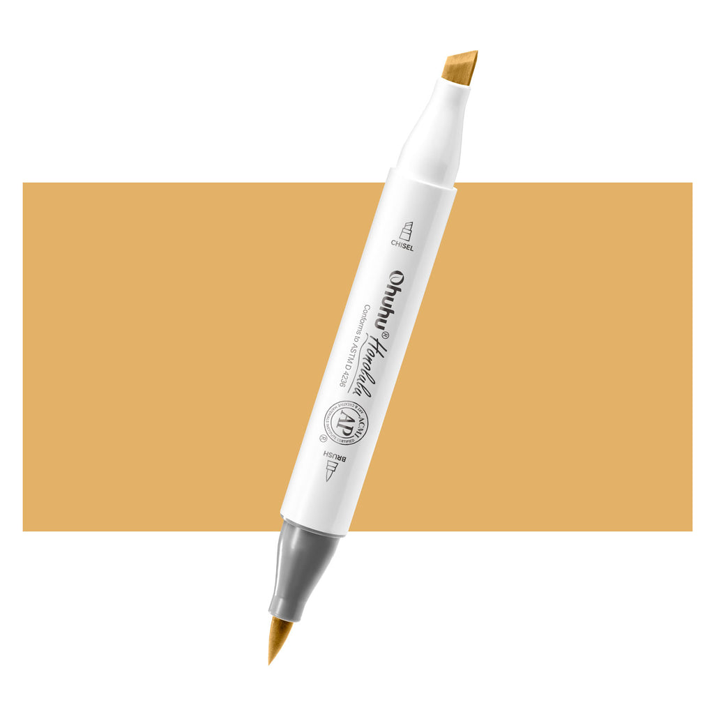 Ohuhu Honolulu Y140 / Y49 Individual Marker, Brush & Chisel