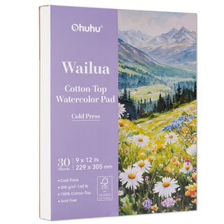 Ohuhu Wailua Cotton-Top Watercolor Pad