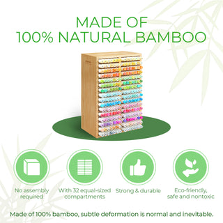 Ohuhu Bamboo Marker Organizer (Australia Domestic Shipping)