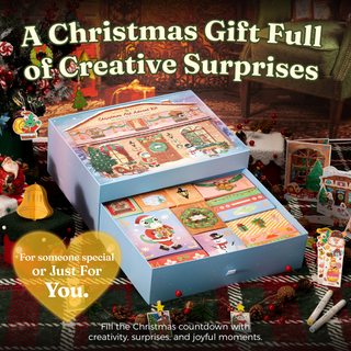 Ohuhu Christmas Advent Calendar 2026, 24 Days Countdown Gift Kit